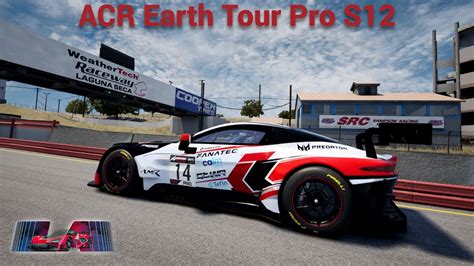 ACC GT3 EARTH TOUR PRO S12 PC Round 8 Laguna Seca Assetto Corsa
