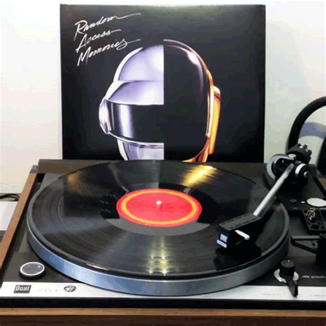 Daft Punk Random Access Memories Vinyl Gif Animations Record