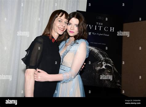 Kate Dickie And Anya Taylor Joy Seen At A24 The Witch Los Angeles Special Screening At