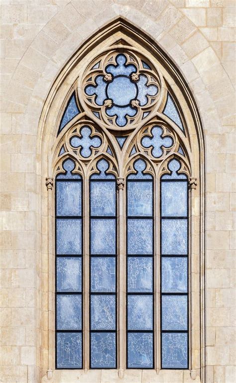 Window Of A Gothic Cathedral Stock Photo Image Of Sash Outdoors