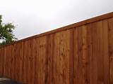 Pictures of Red Wood Fence
