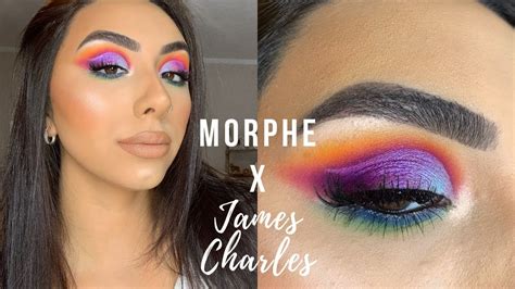 Morphe X James Charles Palette Makeup Tutorial Youtube