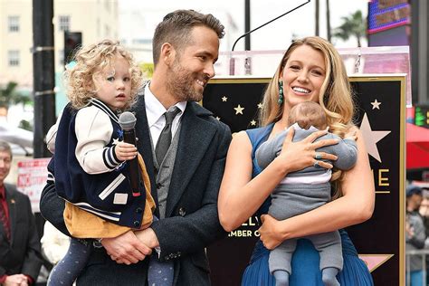 Ryan Reynolds Receives His Hollywood Walk Of Fame Star With His Whole
