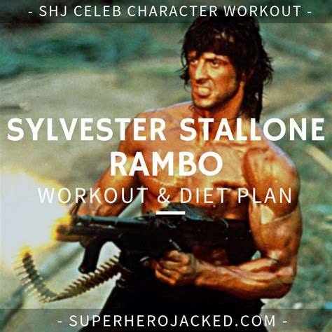 Sylvester Stallone Workout And Diet Plan Train Like Rambo And Rocky