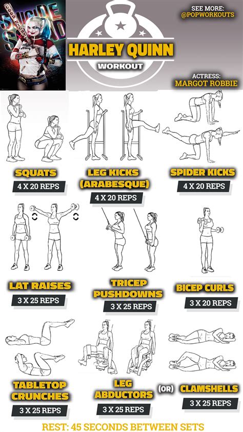 Margot Robbie Workout For Suicide Squad Pop Workouts