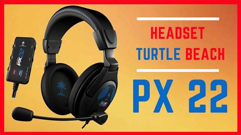 Headset Turtle Beach Px22 Headset Para Pc Gamer Xbox 360 Ps3