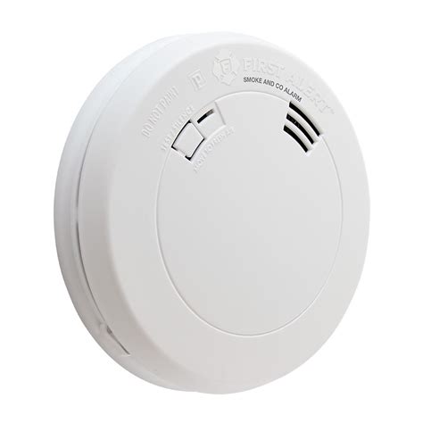 First Alert Prc710v Compact 10 Yr Photoelectric Smoke And Co Alarm With Voice