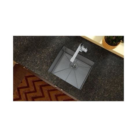 Elkay 15 In X 18 In Back Center Drain Stainless Steel Sink Grid In The Sink Grids And Mats