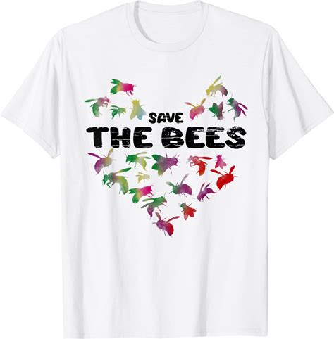 Save The Bees Shirt Women Nature Shirt Women Bee Ts Bees