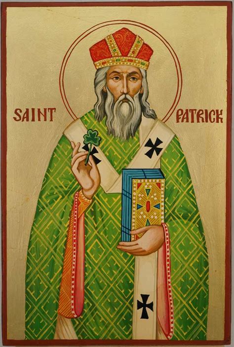 Saint Patrick Of Ireland Orthodox Icon Blessedmart