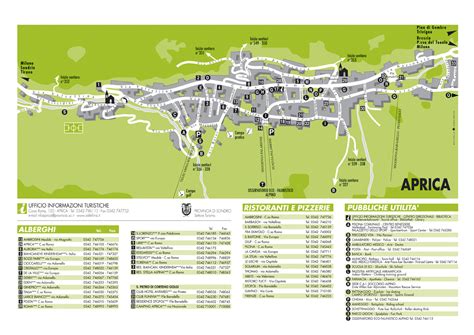 Maps Of Aprica Ski Resort In Italy Sno