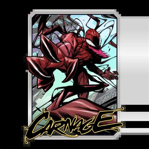 Carnage Marvel Snap Card Untappedgg