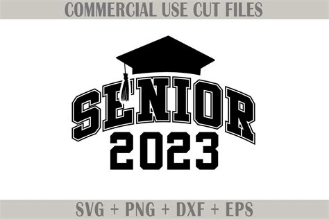 Senior 2023 Svg Graduation Svg Grafica Di Zoomksvg · Creative Fabrica