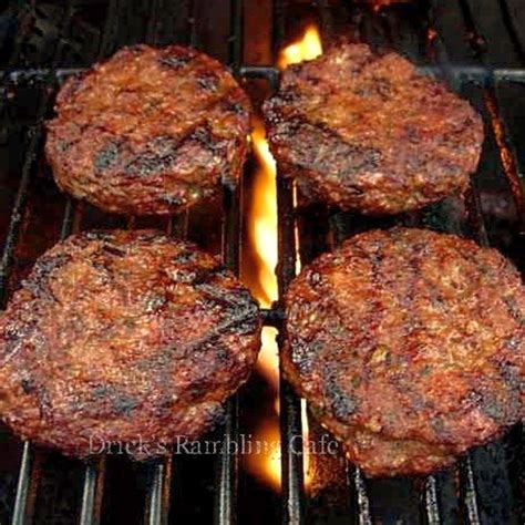 Find recipes for your diet. Award Winning Summertime Tasting Hamburger ~ Drick's ...