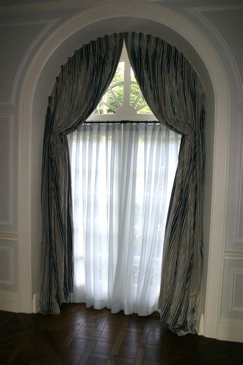 Curtain Rods For Arched Shaped Windows L Shape Window Curtain Rod