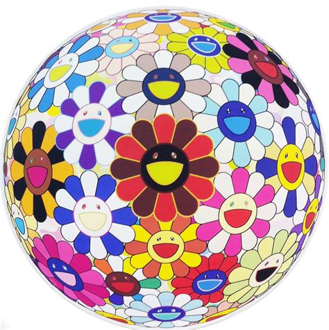 View full size takashi murakami flower sticker clipart and download transparent clipart for free! Flower Ball (Lots of Colors) | Takashi murakami prints ...