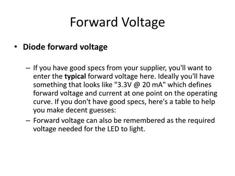 Ppt Circuit Design Light Emitting Diodes Powerpoint Presentation