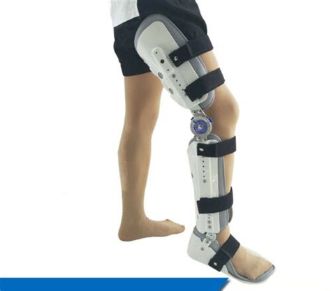 New Knee Ankle Foot Orthosis Support Lower Limbs Brace Adjustable KAFO