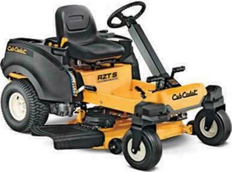 Cub Cadet Zero Turn Rzt S 46 Ride On Lawn Mower Full Specifications