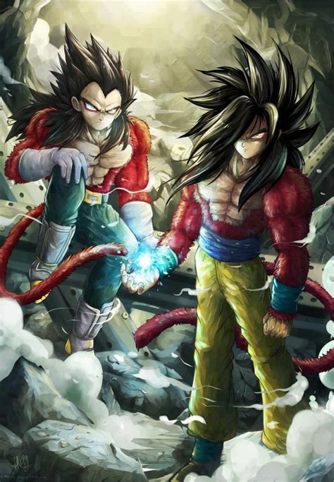 These characters are goku and sasuke. Goku and Vegeta - Dragon Ball Z Photo (34618428) - Fanpop