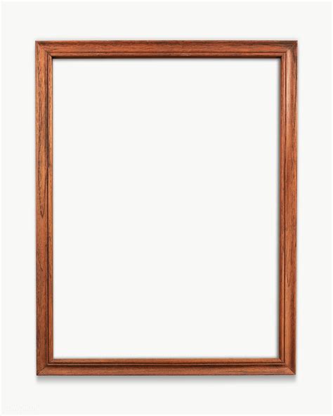 Wooden Picture Frame Mockup Transparent Png Premium Image By Rawpixel