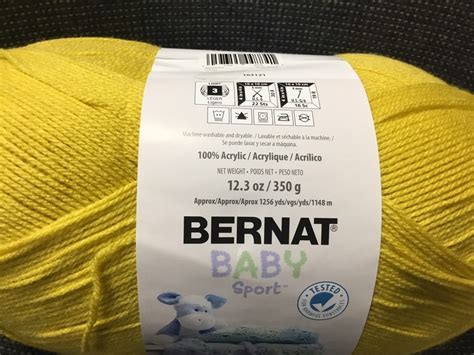 Bernat Baby Sport 350g1230z Soft Sport Weight Yarn Etsy