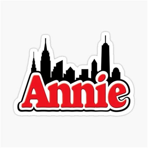 Annie Sticker Etsy