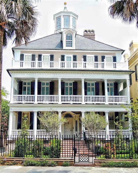 John Ashe House C 1782 White Point Garden Charleston Sc Via
