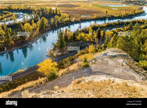 Columbia River Valley Radium British Columbia Canada Stock Photo Alamy