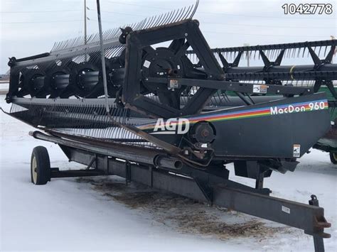 Macdon 960 Headers Draper Harvesting Equipments For Sale In Canada