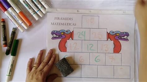 Puedes practicar sumas, restas, multiplicaciones y divisiones, por separado o todo junto. Juego de CÁLCULO MENTAL - Pirámides matemáticas - YouTube