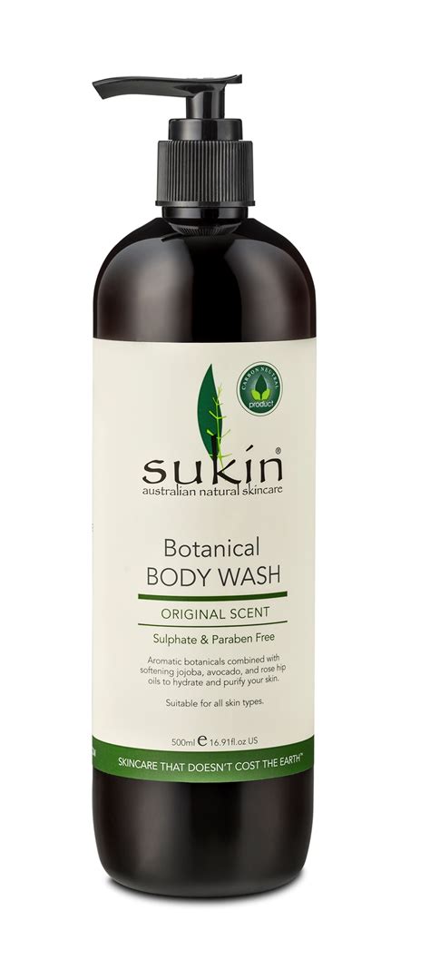 Sukin Botanical Body Wash 500ml Canadas Online