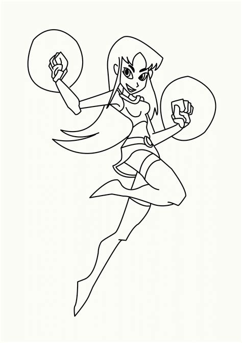 Teen titans online colouring pages. Teen Titans Raven Coloring Page - Coloring Home