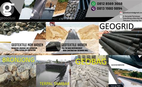 Saran kami, bila banner digunakan untuk keperluan yang bersifat sementara, maka anda bisa memilih bahan yang murah. Harga Geotextile Per Meter Plus Ukuran dan Spesfikasinya ...