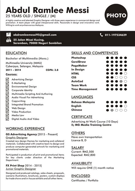 Contoh resume kerja kerajaan dalam bahasa melayu. Contoh Resume / CV Terbaik, Lengkap Dan Terkini 2017 ...