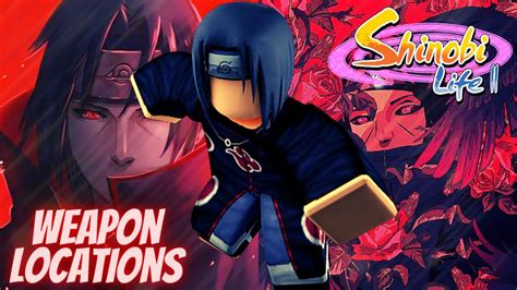 Weapon Locations In Shinobi Life 2 L Roblox Damageplayz Youtube