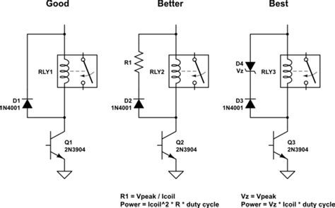 Semiconductors Flyback Diodes And Relays Electrical Engineering