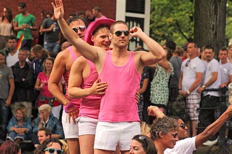 Gay Pride Amsterdam Netherlands Prinsengracht Gay Flickr