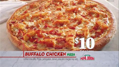 papa john s tv commercial for buffalo chicken pizza ispot tv