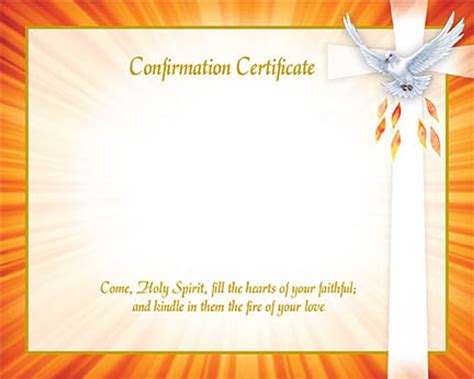 Create Your Own Communion And Confirmation Rcia Certificates Box Of 50