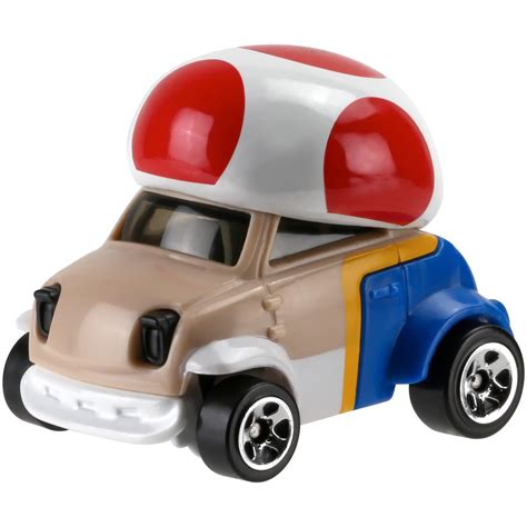 Hot Wheels Super Mario Toad Character Cars