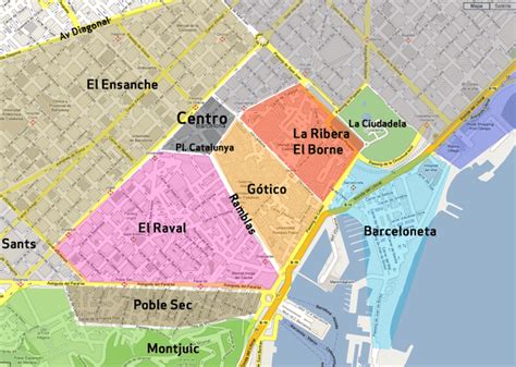 Mapa De Barcelona Noticias España Noticias De España Y Del Mundo