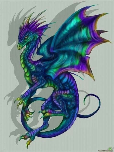 Bright Dragon Artwork Dragon Tattoo Dragon Dreaming