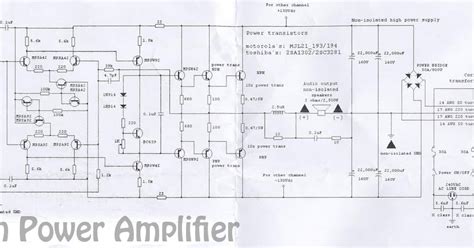 The tda7850a integrates a dc offset detector to avoid that an anomalous dc offset on the inputs of the amplifier may be multiplied by the gain and result in a dangerous large offset on the outputs which may lead to speakers damage for overheating. 5000 Watts High Power Amplifier Schematic | Subwoofer Bass Amplifier