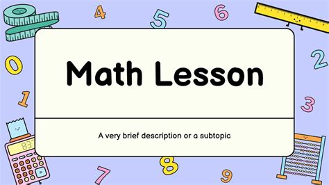 Free And Customizable Math Presentation Templates Canva