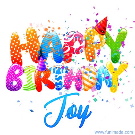 Happy Birthday Joy S