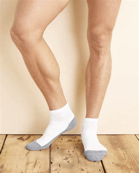Gildan Platinum Ankle Socks 6 Pairs Cheapestees