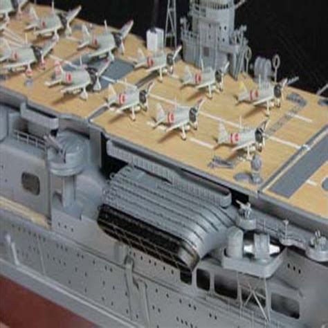 Ijn Akagi Model Warship 1250 Scale Full Kit Modelspace