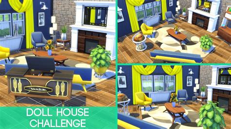 Doll House Challenge The Sims 4 Youtube