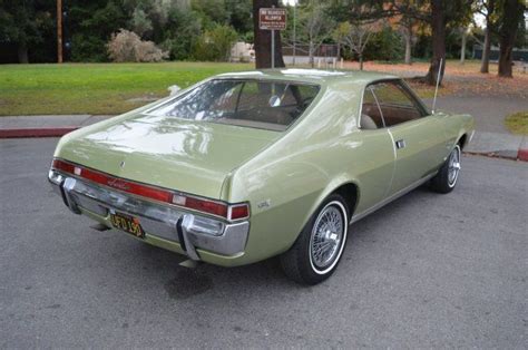 1968 Amc Javelin Coupe Green Automatic 56800 Miles For Sale Photos